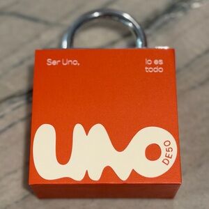 UNO de 50 Vibrant Orange and Cream Box